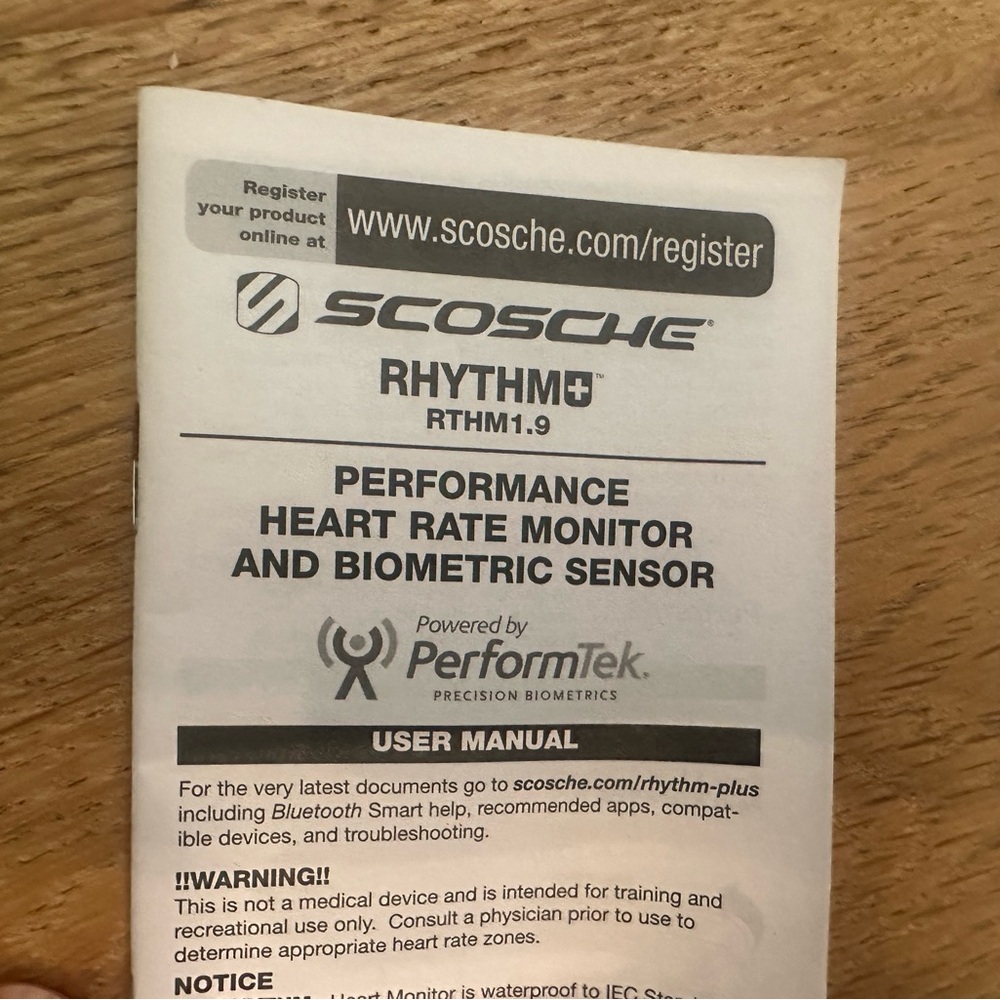 Rhythm+ Heart Rate Monitor - Green - Picture 2 of 3